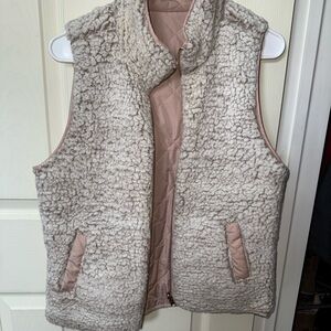 Cozy Sherpa Vest (reversible)